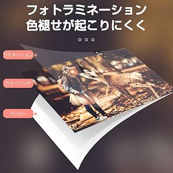 Amazon.co.jp：明誠 写真用紙 光沢紙 フォト用紙 スマホ